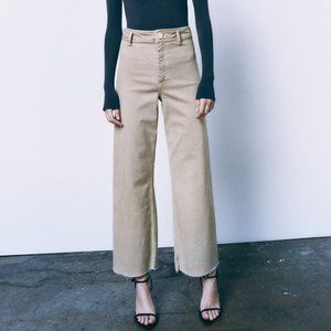 Zara - HIGH-WAISTED ZW SAILOR STRAIGHT JEANS